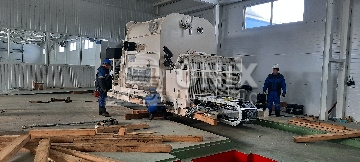 Бескрановая разгрузка негабаритных предметов