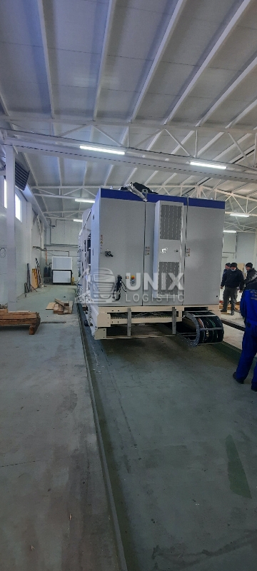 Бескрановая разгрузка негабаритных предметов