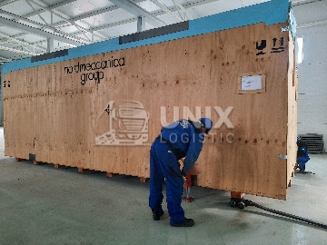 Бескрановая разгрузка негабаритных предметов