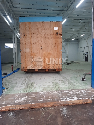 Бескрановая разгрузка негабаритных предметов