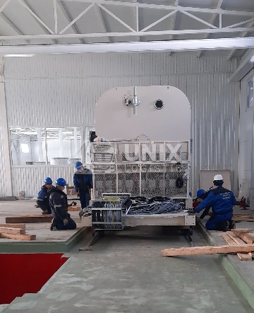 Бескрановая разгрузка негабаритных предметов