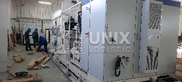 Бескрановая разгрузка негабаритных предметов