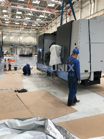 Монтаж станочного оборудования