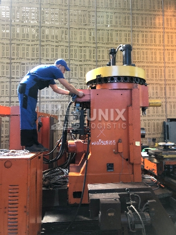 Демонтаж карусельного станка