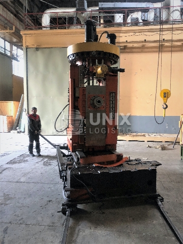 Демонтаж карусельного станка