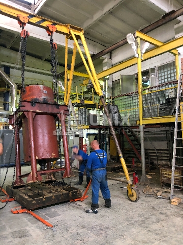 Демонтаж, перемещение, монтаж газгольдера